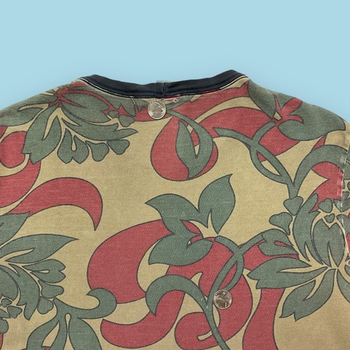 Vintage Sand Piper Floral Beach Camo T-Shirt Adult Large THRASHED Distressed - Bild 8 von 9