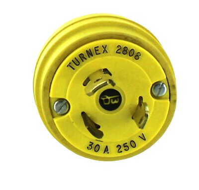 Woodhead 30A Non-Nema Locking Plug 2808 