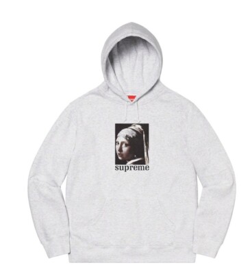 パーカー supreme pearl hooded sweatshirt XL gray Supreme Pearl Hoodie Sweatshirt Grey Sz Extra Large NEW W/ Bag And