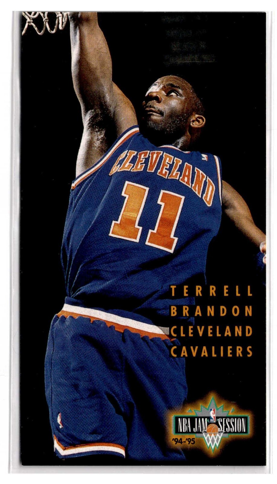 1994-95 Fleer NBA Jam Session - #32 Terrell Brandon Tall Boy Cleveland Cavaliers