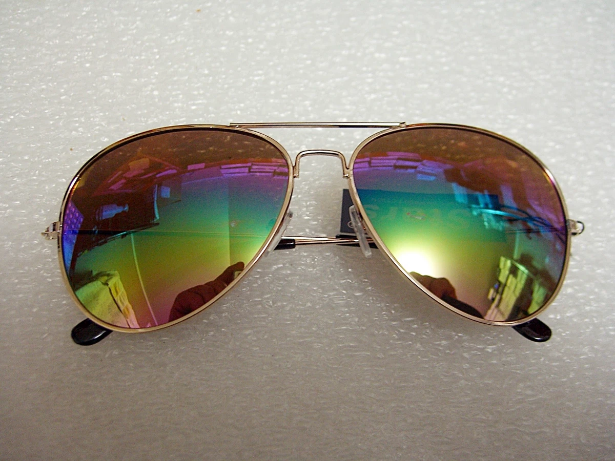 Buy Forecast Optics Crunch Sunglass, Rainbow, Red Mirror Polycarbonate at  Amazon.in