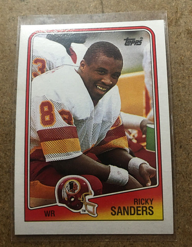 Ricky Sanders #14 1988 Topps card