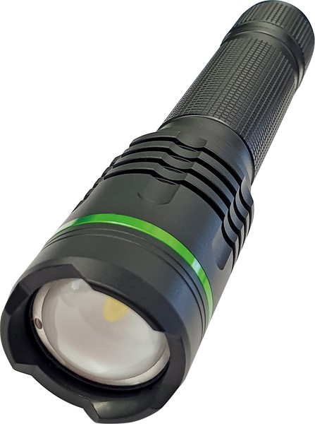 Taschenlampe Led Wiederauflandbar Akku Powerbank Funktion 10W IPX4 Schwarz-image