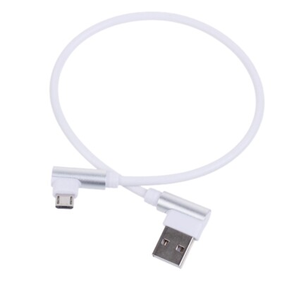 90 Degree Micro USB Data Sync Charging Cable Cord Right Angle Fast Charger Wire