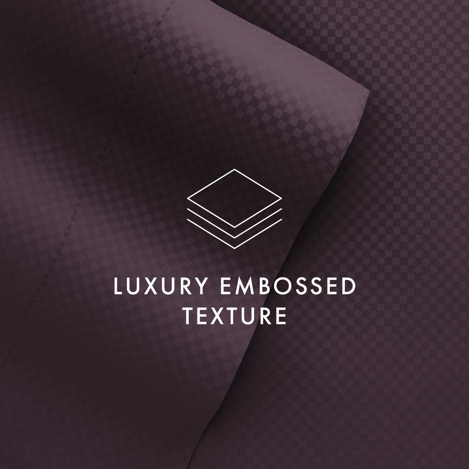 Luxury Soft Embossed 4PC Sheets Set by Kaycie Gray -Checkered, Chevron and More - Image 2 of 4