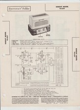 1948 KNIGHT 7-WATT AMPLIFER Model 93-017 Service Manual SAMS Photofact A4