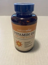 Naturewise Vitamin D3 5000 IU Softgels - 360 Softgels