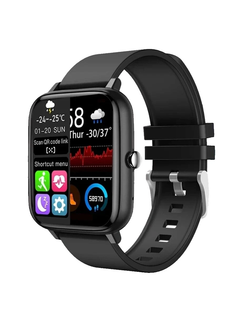 Stainless Steel 8 GB Fitness Tracker Smart Watches