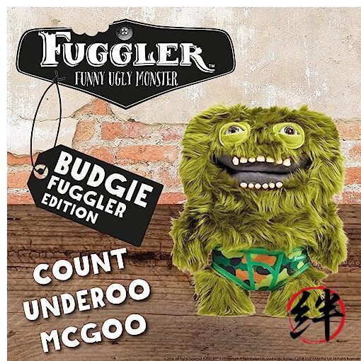 Fuggler Budgie Fuggler Edition グリーンモンスター New Fuggler 22cm Funny Ugly Monster Budgie Edition Green