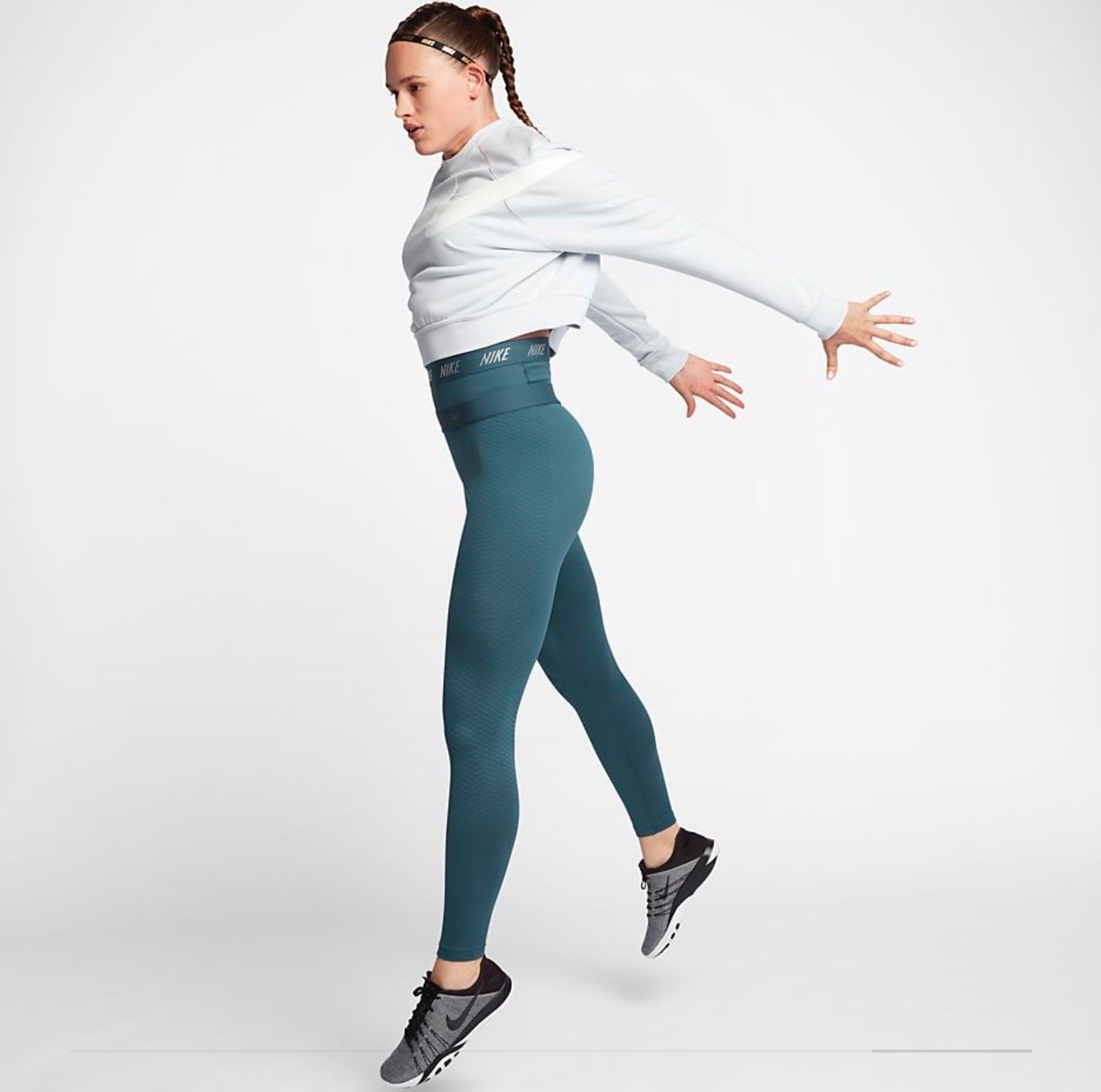 nike zonal strength high rise tights