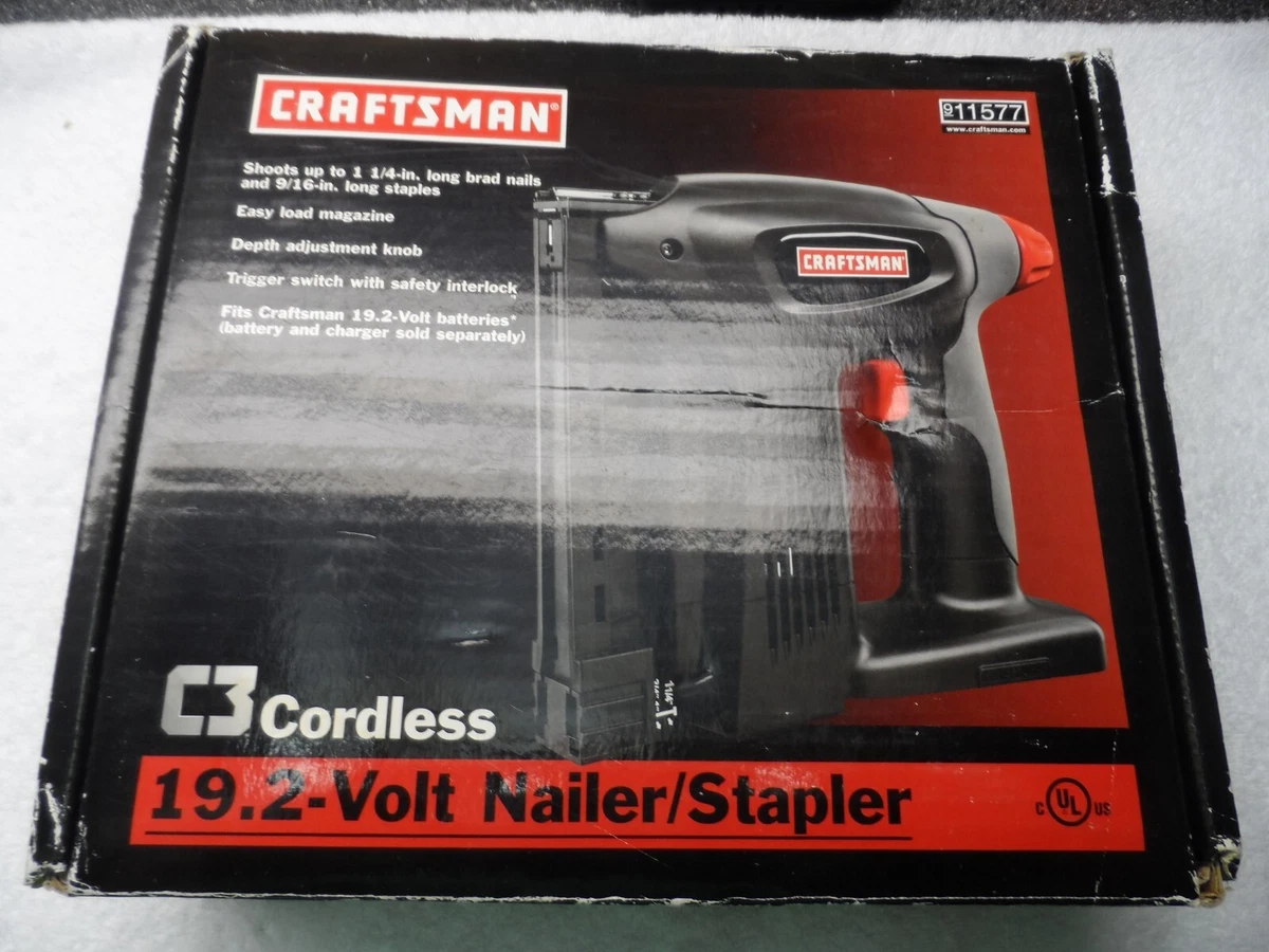 Craftsman 11577 C3 19.2V Nailer / Stapler - Part # 11577 | eBay