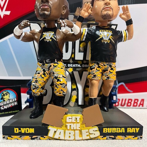 THE DUDLEY BOYZ WWE Tag Team "Get The Tables" Dudley Death Drop Bobblehead - Picture 3 of 13