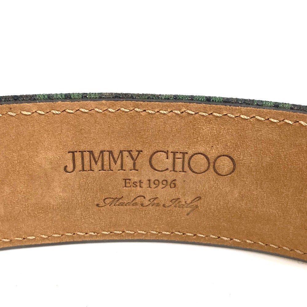 JIMMY CHOO Belt Canvas Green | eBay display picture 1