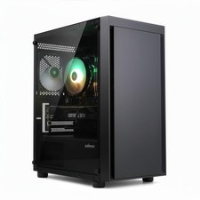 Zalman T3 Micro ATX Case, MATX PC 13.97-inch, 8.11-inch, 16.61-inch, black
