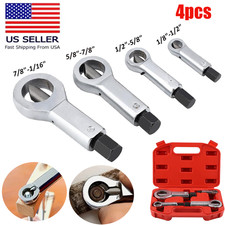 4pcs Metal Nut Splitter Tool Heavy Duty Rusty Nut Separator For Removing