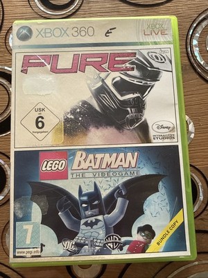 Xbox 360 Bundle: LEGO Batman & Pure   inkl. Anleitung   PAL