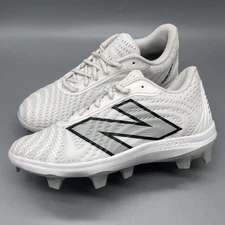 NEW BALANCE MEN'S FUEL CELL 4040 V7 MOLDED BASEBALL WHITE/RAIN CLOUD MCS