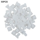 <!--F#f_0-->50pcs Square Plastic Rivets Fastener Car Bumper Push Screw Hold Clips Set Use UK<!--F/-->