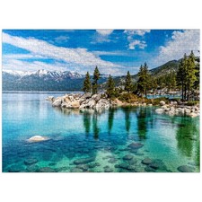 MyPuzzle The Beautiful Crystal Clear Waters of Lake Tahoe - Premium 1000 Piec...