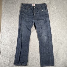 Levi's 501 Jeans Mens 36x32 Button Fly Dark Wash Vintage Y2k Mexico