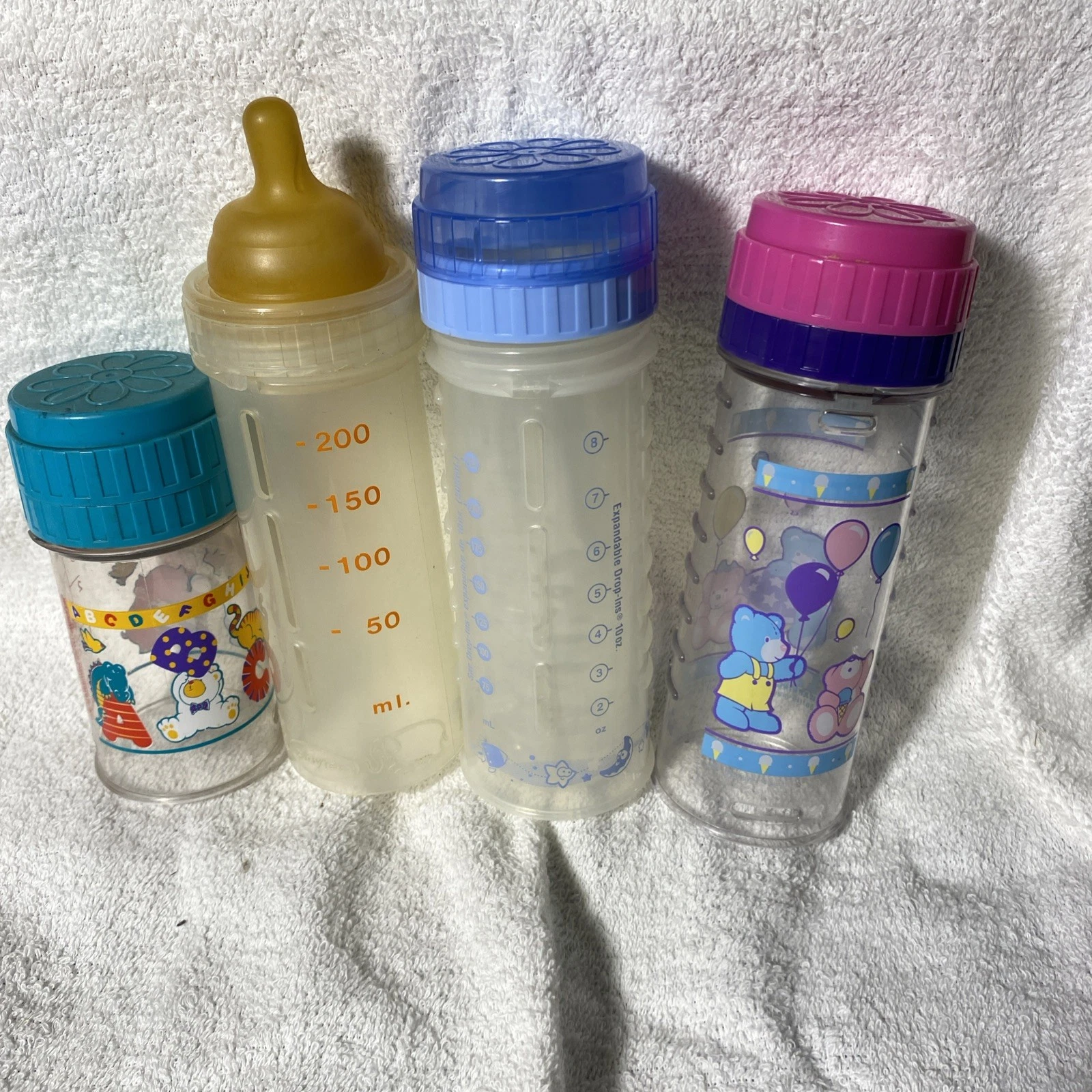 Vintage Playtex Bottles Set Of 4