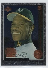 1999 Upper Deck 10th Anniversary Team Double 3223/4000 Rickey Henderson HOF 0f6k