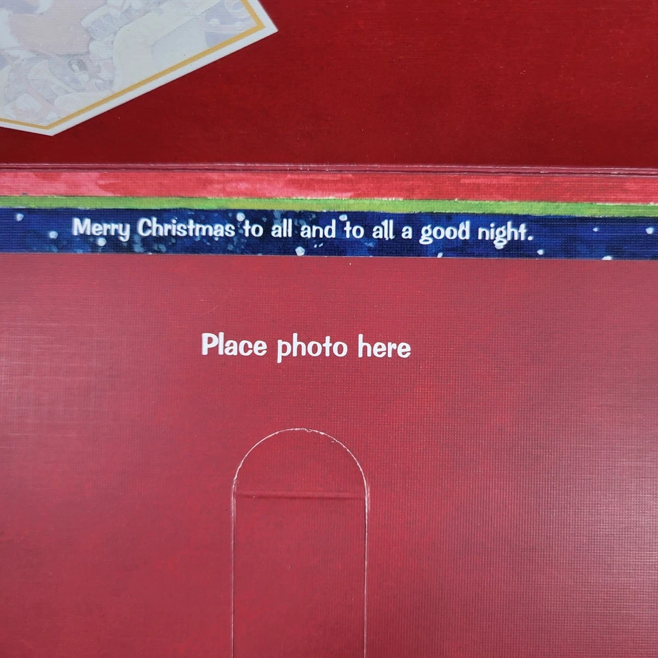 Lang Photo Insert Christmas Cards 5"x7" Easel Frame 8 Count 15 Envelopes Santa - Image 4 of 4