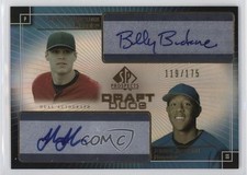 2004 SP Prospects Draft Duos Billy Buckner Josh Johnson William Joshua Auto 0g45