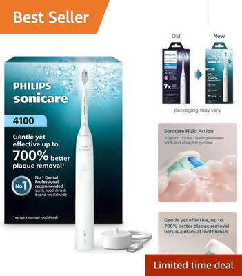 #ad Rechargeable Sonic Electric Toothbrush with Pressure Sensor amp; C2 Brush Head $67.67