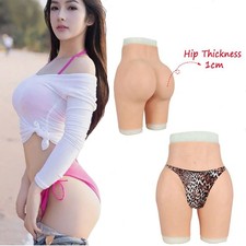 Silicone Panty Camel Toe Underwear Hip Pants No Tube Crossdresser Transgender
