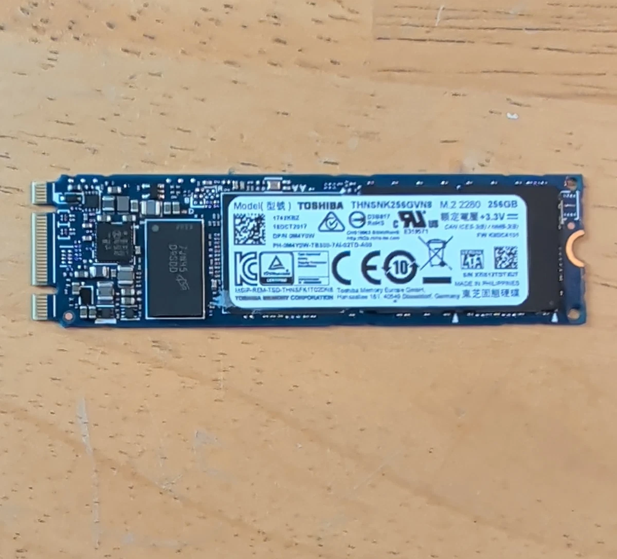 Toshiba M.2 Interface 256 GB Solid State Drives for sale | eBay
