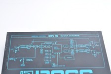 Boss RRV-10 Digital Reverb Micro Rack Made in Japan Working 0608X1-9