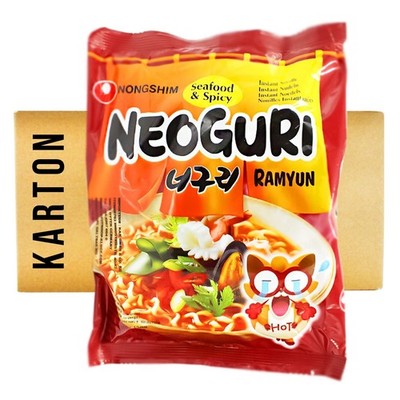 20x120g Nong Shim Neoguri hot Instant Nudelsuppe Ramen Nudeln