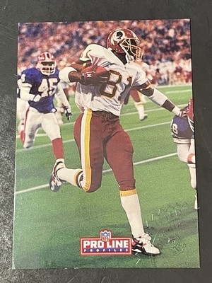 1992 Pro Line Profile Art Monk - Washington Redskins AUTO Autograph 7/9 (#502)