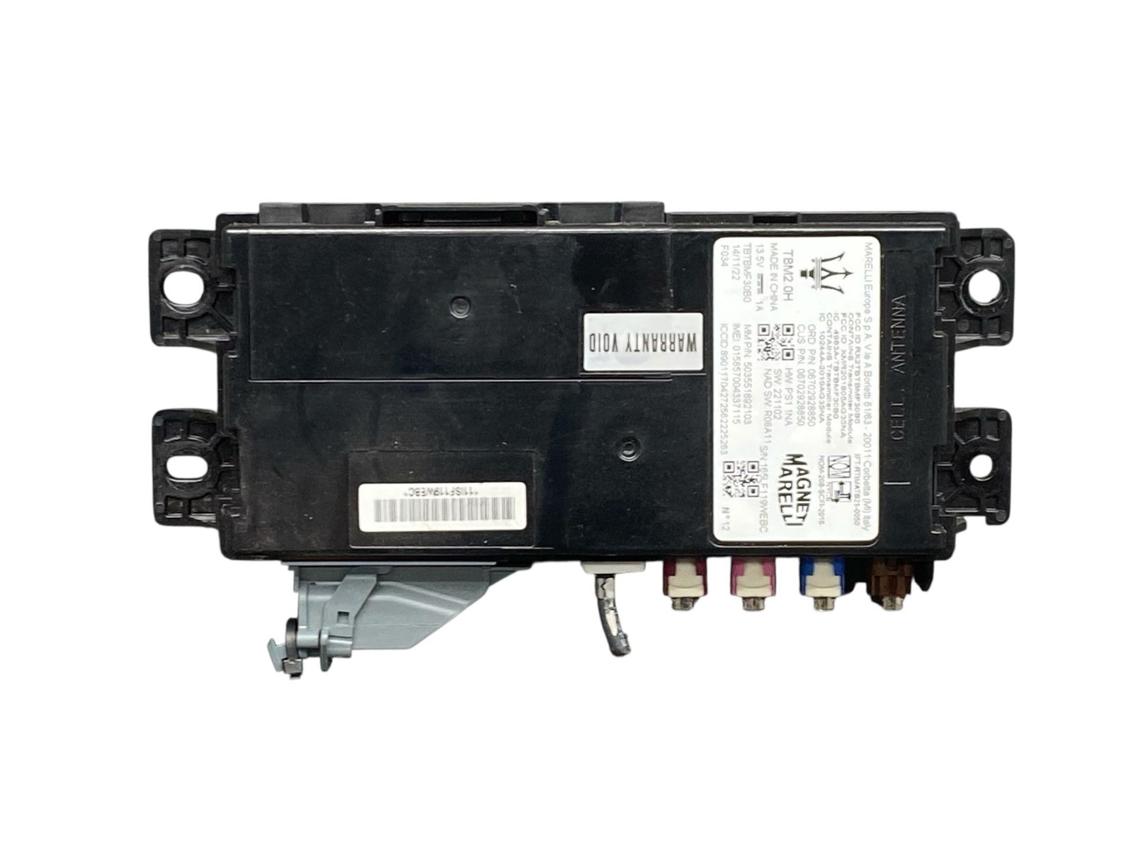 2023 MASERATI GRECALE M182 OEM TELEMATICS COMMUNICATION CONTROL MODULE 670292885