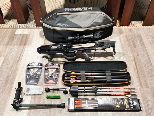 Ravin R29x Scope Ravin R29X Crossbow Package with MANY EXTRAS - 450 FPS - Excellent ...
