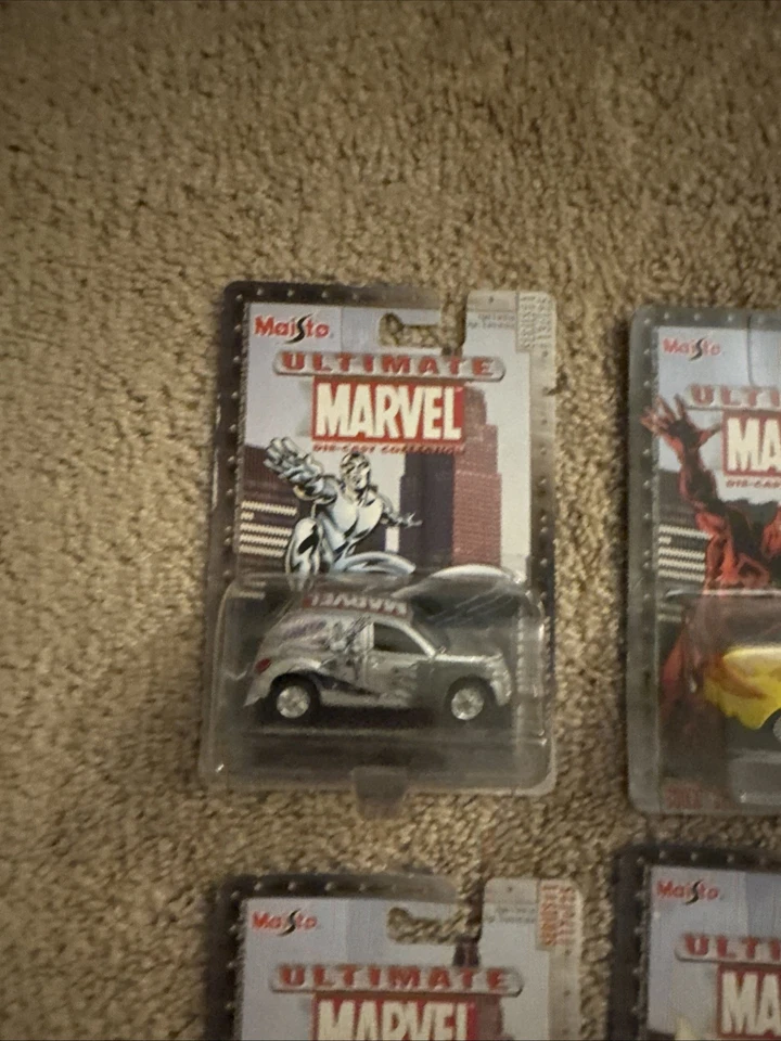 Huge Brand New 11 Marvel Maisto Car Lot Collection Storm Torch Jean Grey Electra - Image 2 of 4