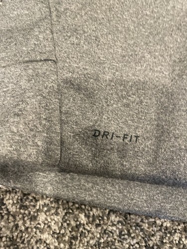 NIKE Drifit Boys Youth Size Large Grey Jacket Zip Fleece - Picture 2 of 9