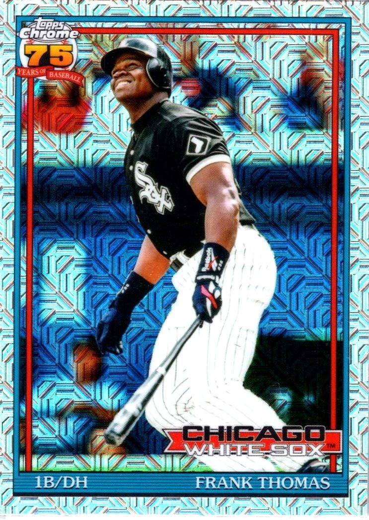 2026 Topps #91C-66 Frank Thomas 1991 Topps Baseball 35th Anniversary Chrome