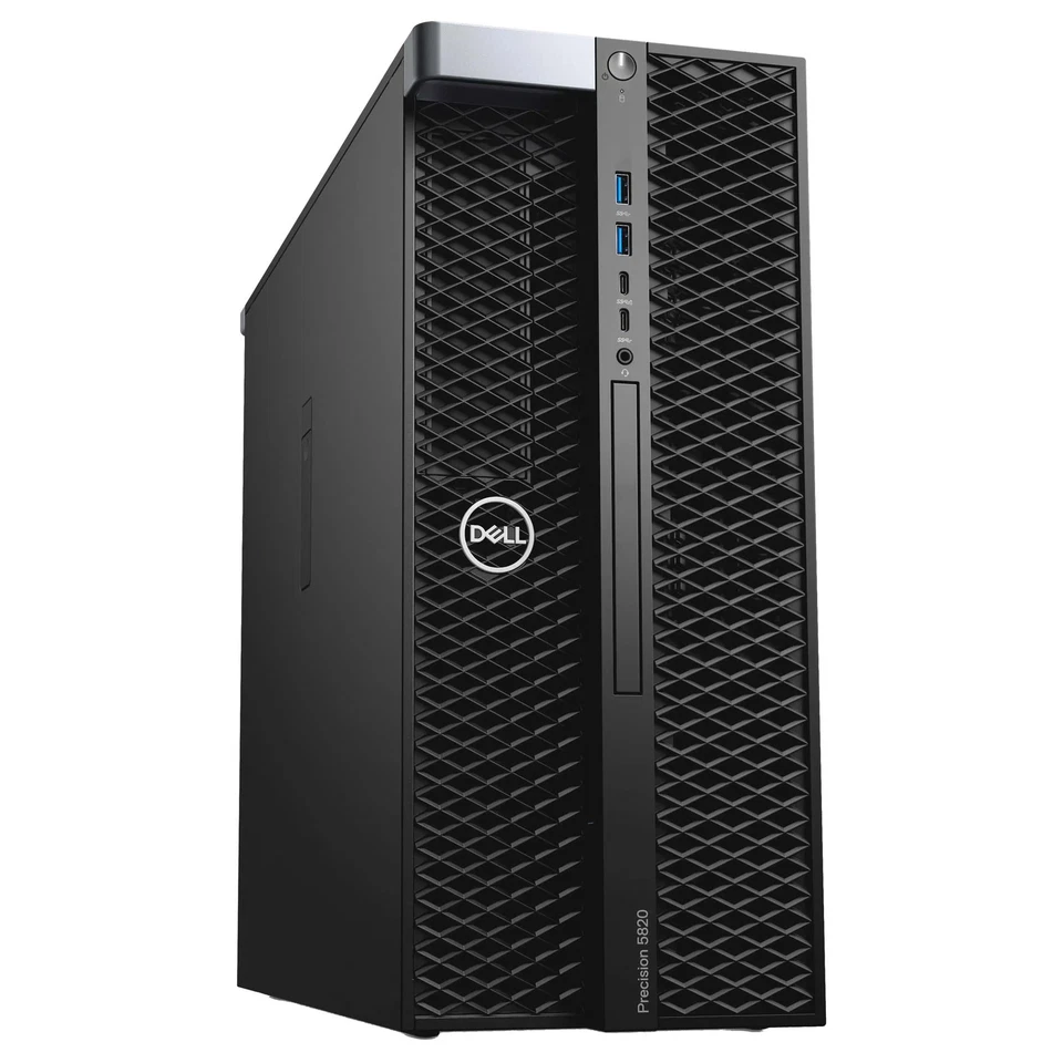 Dell Precision 5820 Tower PC Xeon 10 32GB 500GB SSD RTX 4000 Win10P Computer