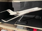 24" Global Express Bombardier Jet Airplane Model by Space Models London England