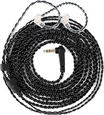 2 Meter QDC in Ear Monitor Cable CCA CRA IEM Extension Headphone Cable Cords for