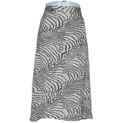 Levate, Rock, Größe: 38, Schwarz/Weiß/Mehrfarbig, Viskose, Zebra, Damen #EAW