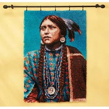 Herrschners® Magaskawee Latch Hook Kit