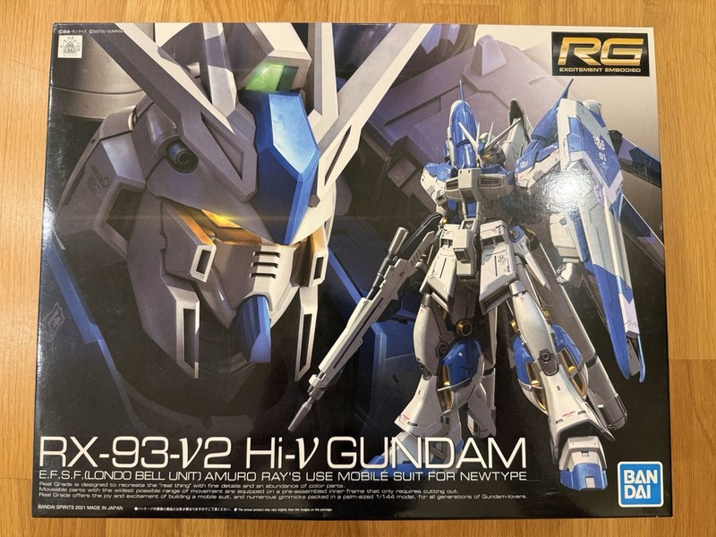 Bandai RG 1/144 RX-93-ν2 Hi-v Gundam