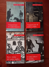 LOTTO DI 4 LIBRI - TEATRO INGLESE, TEDESCO, FRANCESE, IN ITALIA - CAPPELLI