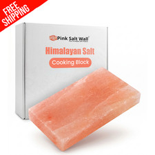 Himalayan Salt Cooking Block 12x8x2 For Seasoning Grilling  BBQ Cooking Block