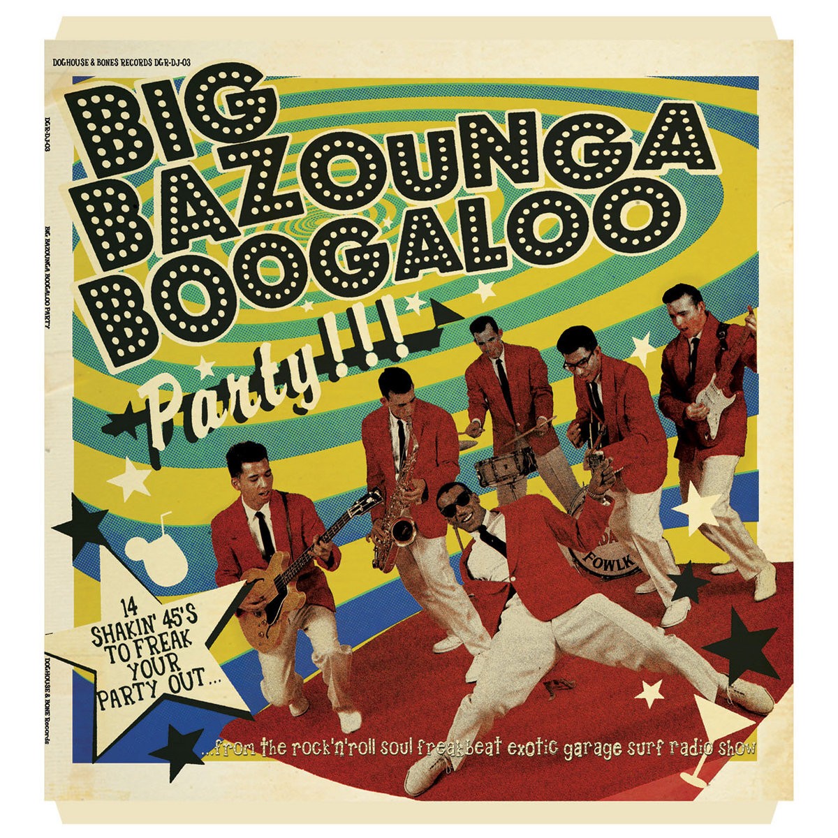 Various Artists Big Bazounga Boogaloo Party!!! (Vinyl) 12"" Album