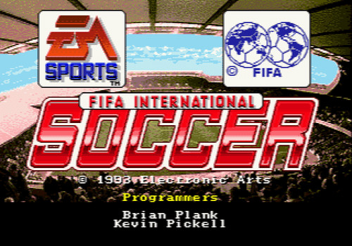 Fifa International Soccer - Sega Genesis Game Only