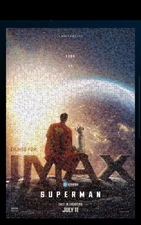 12x18 Exclusive Regal IMAX Art Print Superman 2025 mosaic movie poster New 